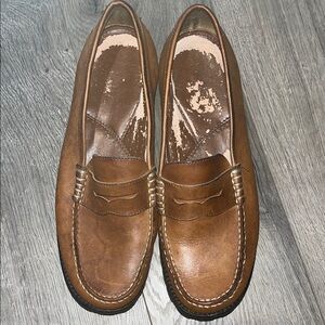 Classic Brown Leather Loafers 👞 BASS
